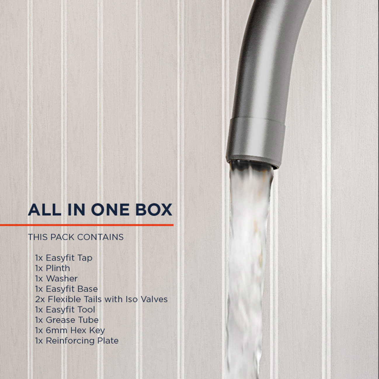 Bristan - Monza Easyfit Sink Mixer Tap - Gun Metal