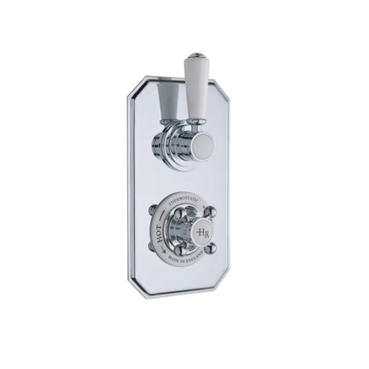 Old London Topaz Chrome Twin Thermostatic Shower Valve