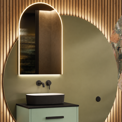 Hib - Alba Arch LED Bathroom Mirror