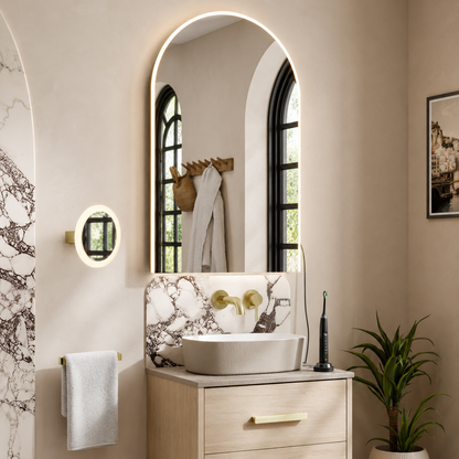 Hib - Alba Arch LED Bathroom Mirror