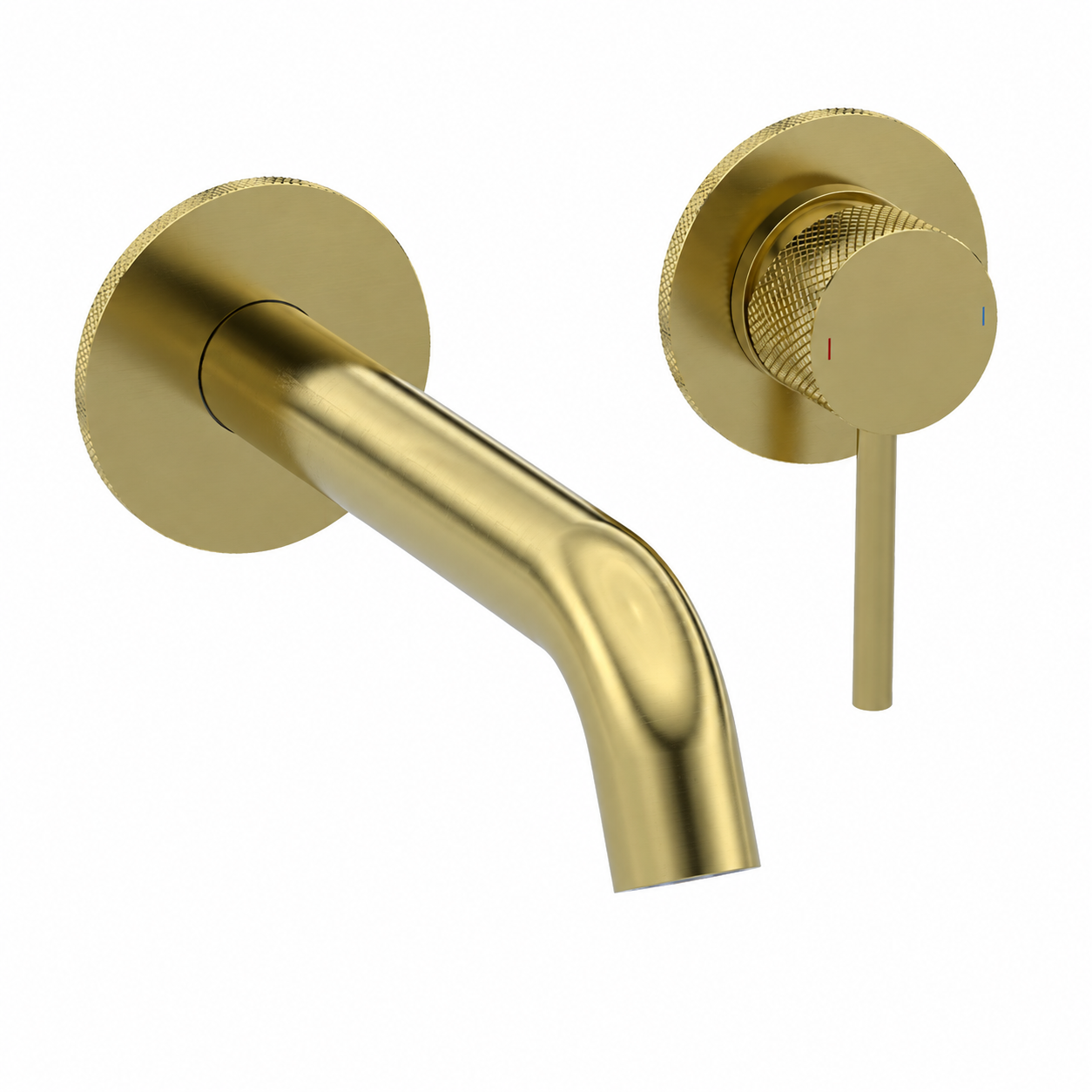 Hib - Atlas Luxe Wall Mounted Mixer - Brushed Bronze