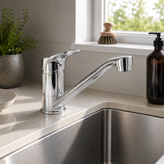 Bristan - Cello Kitchen Sink Mixer - Polished Chrome