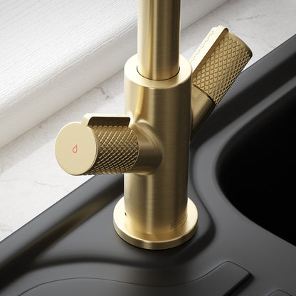 Bristan - Fern Kitchen Mixer Tap - Gold