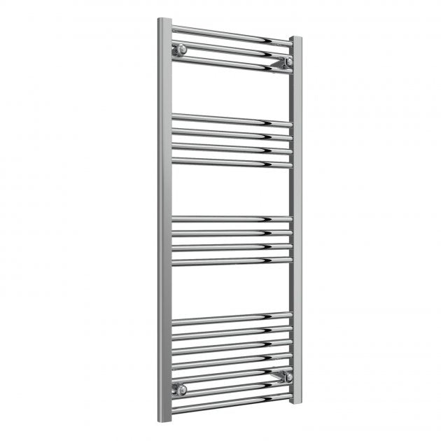 Reina Capo Chrome Heated Ladder Towel Rail 1200mm x 500mm
