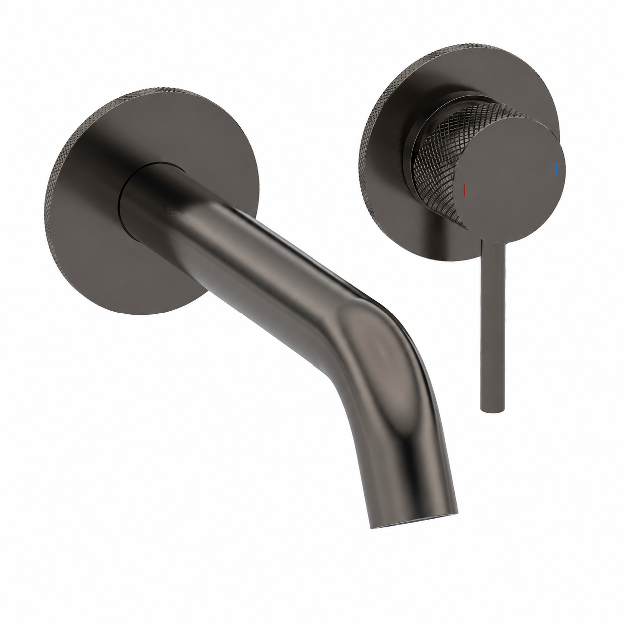 Hib - Atlas Luxe Wall Mounted Mixer - Brushed Bronze