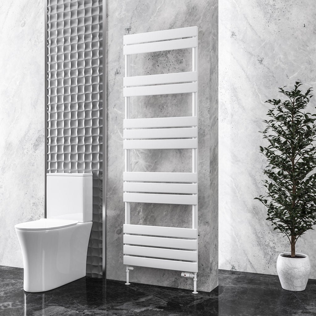 Eastbrook Addington Electric Gloss White Type 10 Designer Towel Rail 1750mm x 600mm 91.0069-ELE