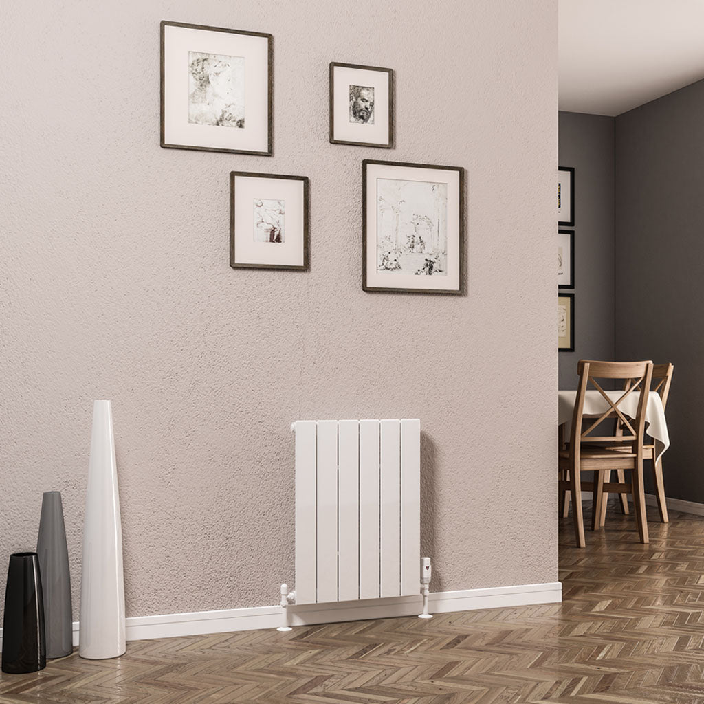 Eastbrook Addington Electric Gloss White Type 10 Vertical or Horizontal Designer Radiator 600mm x 440mm 91.0129-ELE