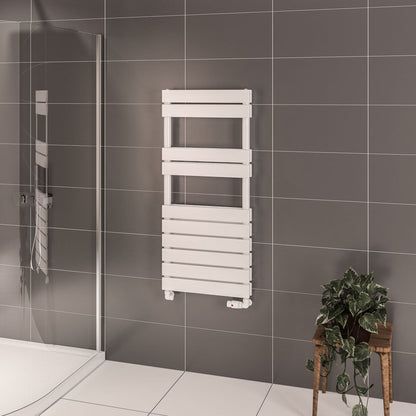 Eastbrook Addington Electric Gloss White Type 20 Designer Towel Rail 1110mm x 500mm 91.0119-ELE