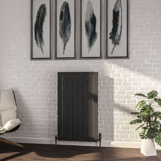 Eastbrook Addington Electric Matt Anthracite Type 10 Vertical or Horizontal Designer Radiator 1000mm x 588mm 91.0025-ELE