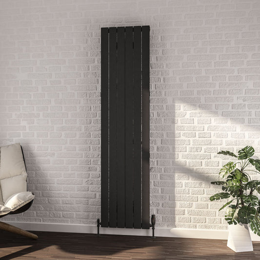 Eastbrook Addington Electric Matt Anthracite Type 10 Vertical or Horizontal Designer Radiator 1800mm x 440mm 91.0032-ELE