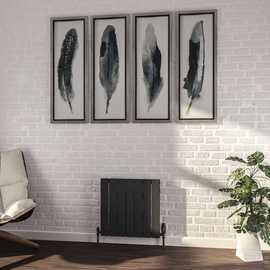 Eastbrook Addington Electric Matt Anthracite Type 10 Vertical or Horizontal Designer Radiator 500mm x 514mm 91.0018-ELE