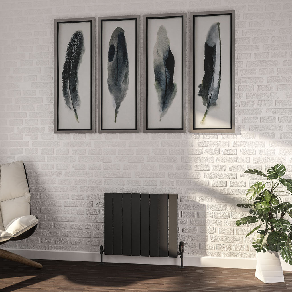 Eastbrook Addington Electric Matt Anthracite Type 10 Vertical or Horizontal Designer Radiator 500mm x 588mm 91.0019-ELE