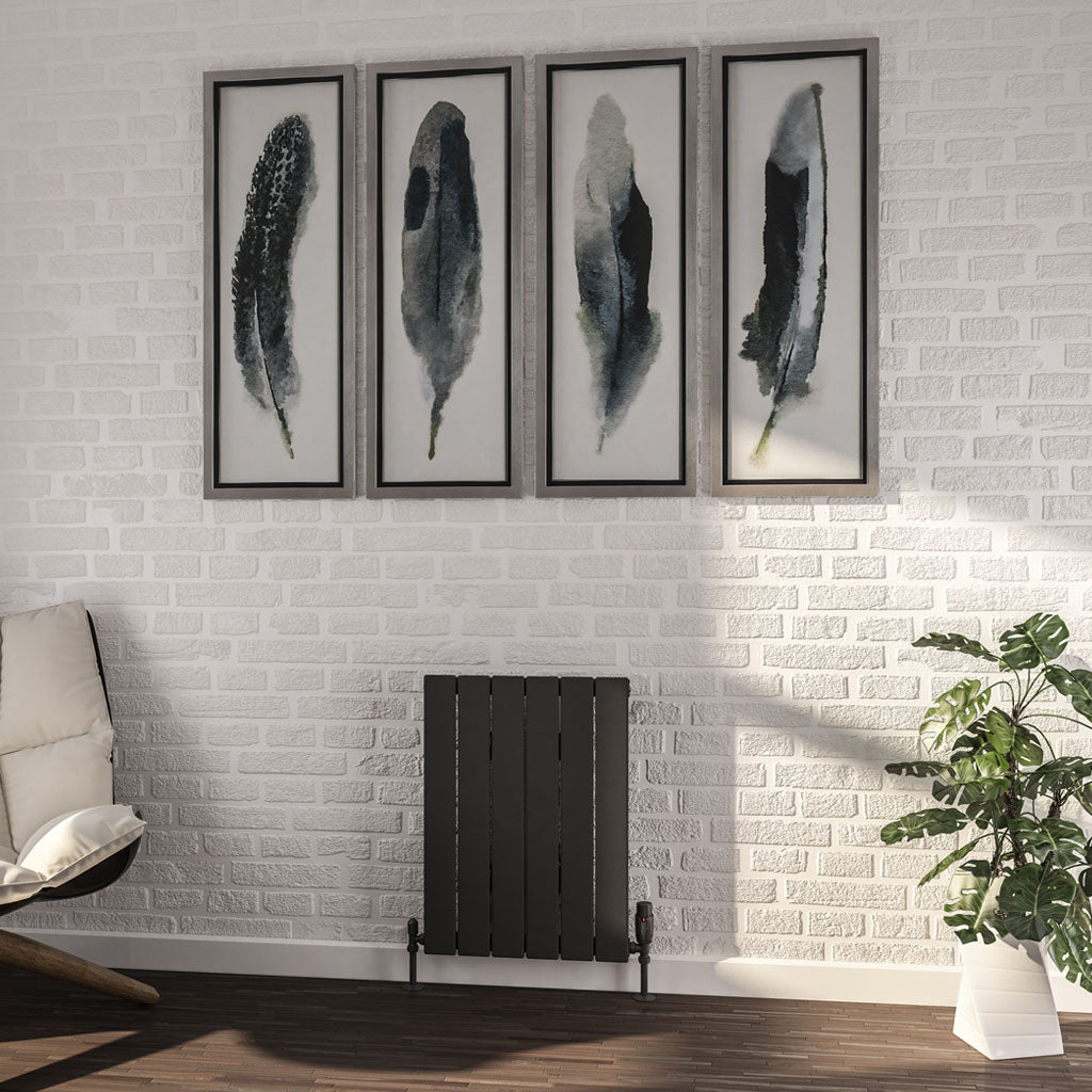 Eastbrook Addington Electric Matt Anthracite Type 10 Vertical or Horizontal Designer Radiator 600mm x 440mm 91.0147-ELE