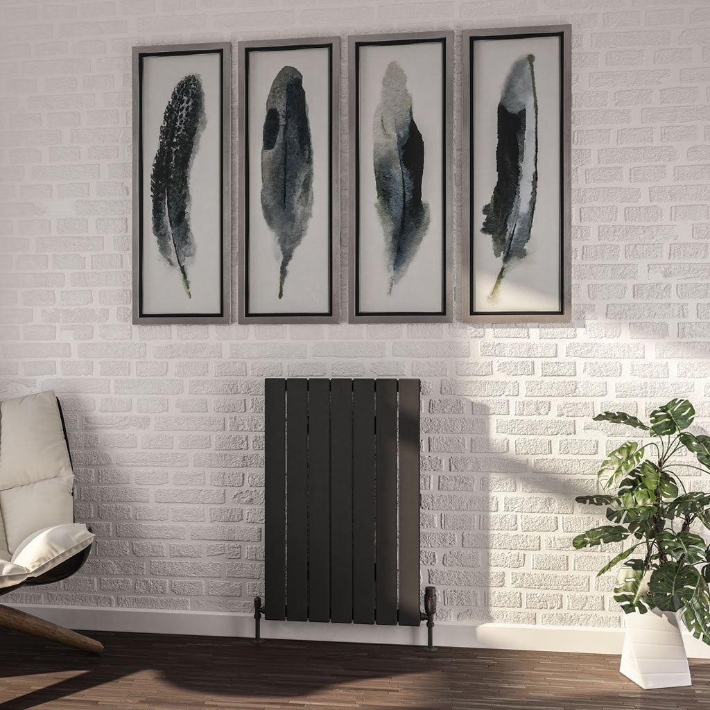 Eastbrook Addington Electric Matt Anthracite Type 10 Vertical or Horizontal Designer Radiator 800mm x 514mm 91.0022-ELE