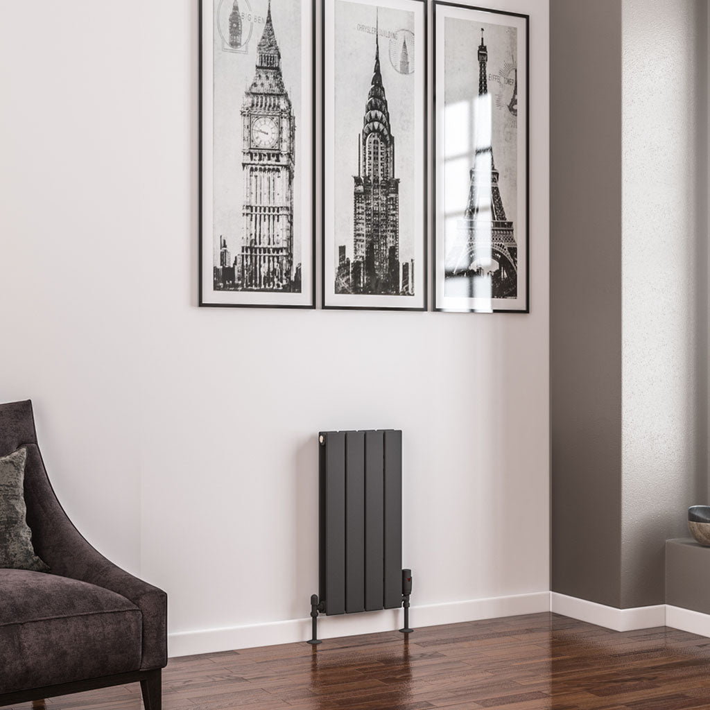 Eastbrook Addington Electric Matt Anthracite Type 20 Vertical or Horizontal Designer Radiator 600mm x 292mm 91.0153-ELE