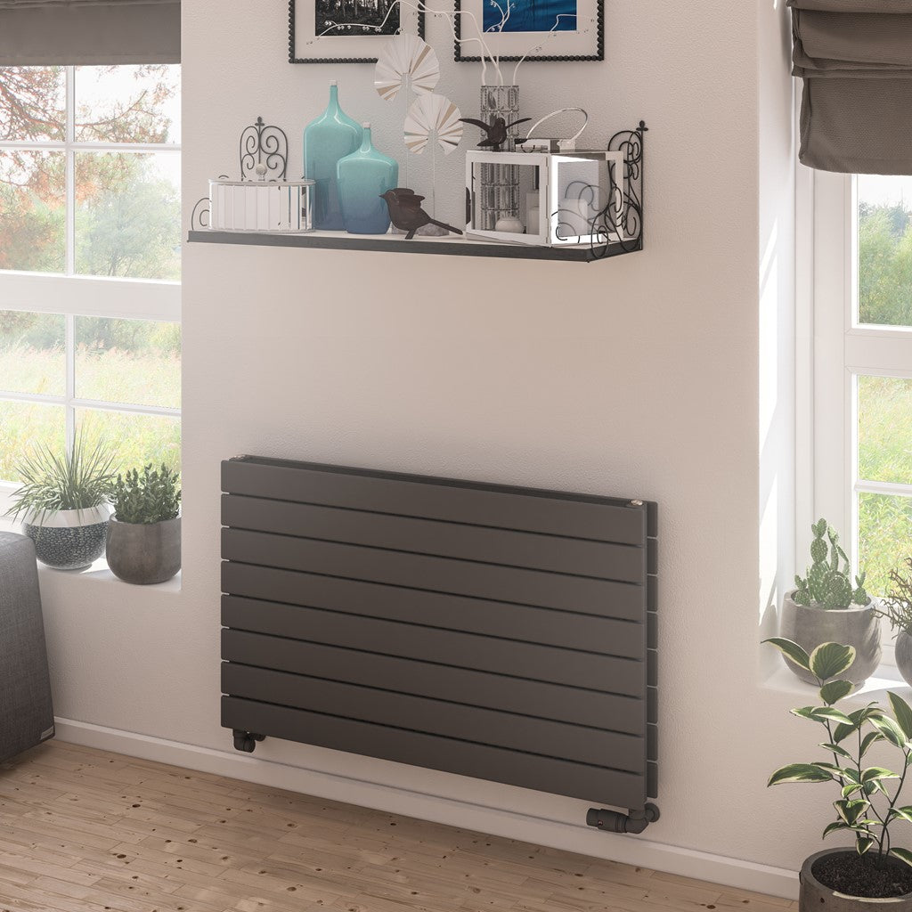 Eastbrook Addington Electric Matt Anthracite Type 21 Designer Radiator 588mm x 1000mm 91.0049-ELE