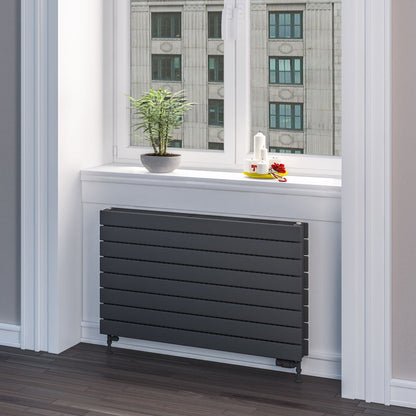 Eastbrook Addington Electric Matt Anthracite Type 22 Designer Radiator 588mm x 1000mm 91.0058-ELE
