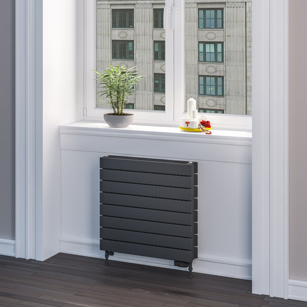 Eastbrook Addington Electric Matt Anthracite Type 22 Designer Radiator 588mm x 600mm 91.0056-ELE