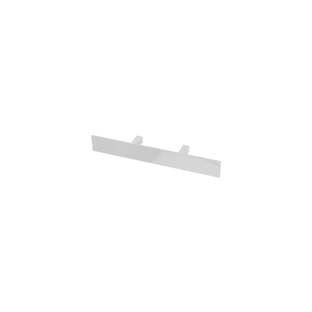 Eastbrook Addington Gloss White Single Flat Towel Hanger 292mm 91.0079
