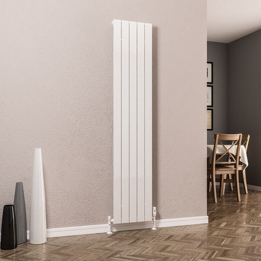 Eastbrook Addington Gloss White Type 10 Vertical or Horizontal Designer Radiator 1800mm x 366mm 91.0014