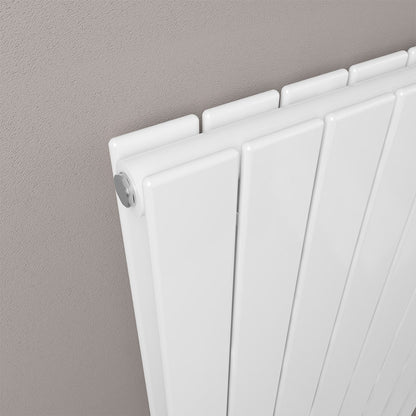 Eastbrook Addington Gloss White Type 20 Vertical or Horizontal Designer Radiator 1800mm x 588mm Close Up Image 91.0038