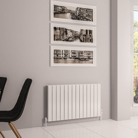 Eastbrook Addington Gloss White Type 20 Vertical or Horizontal Designer Radiator 600mm x 1032mm 91.0142