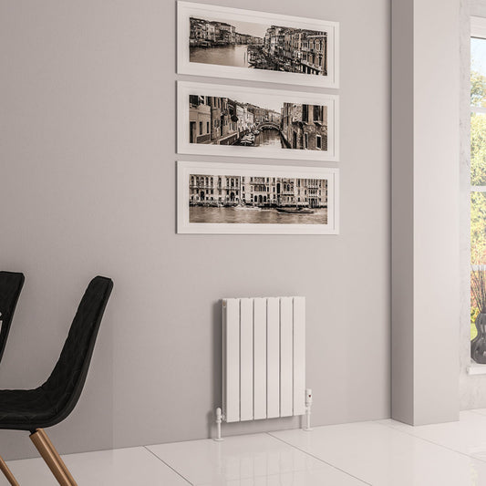 Eastbrook Addington Gloss White Type 20 Vertical or Horizontal Designer Radiator 600mm x 440mm 91.0137