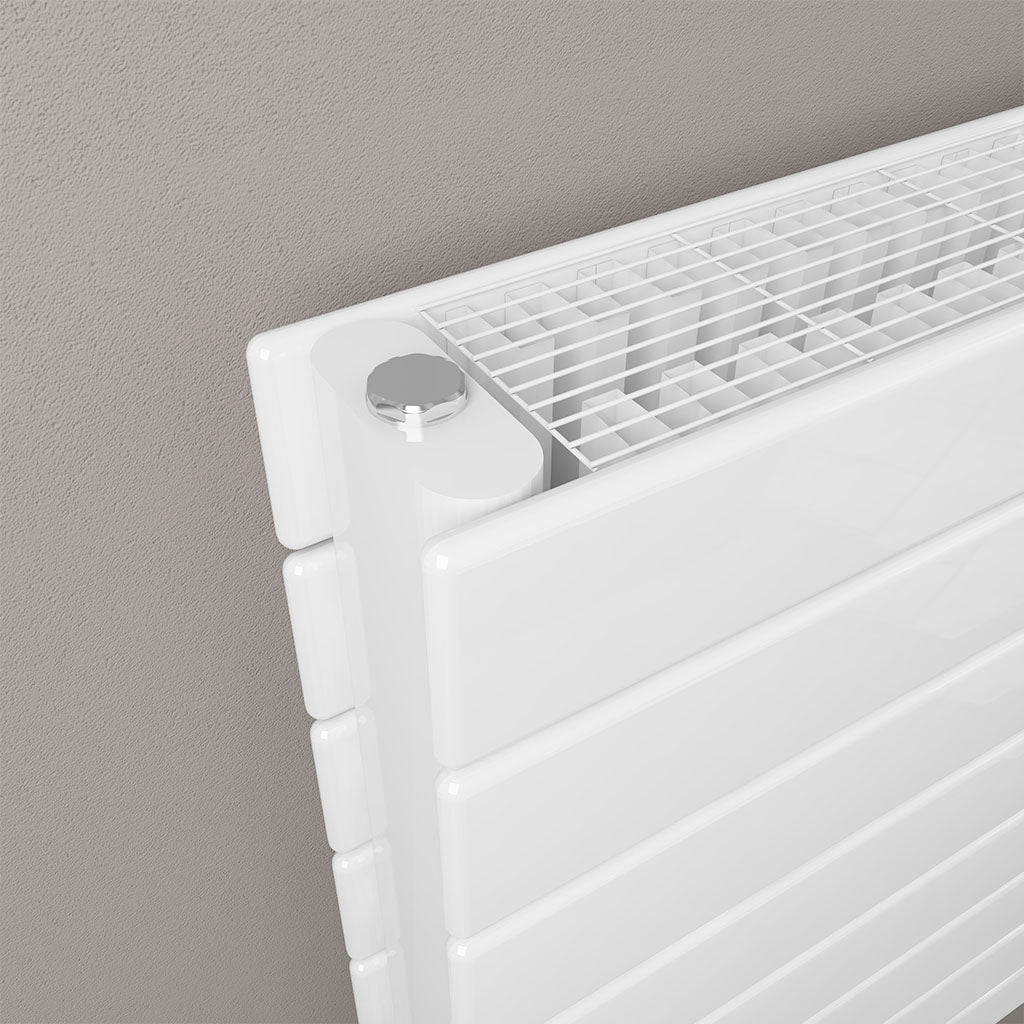 Eastbrook Addington Gloss White Type 22 Designer Radiator 588mm x 1200mm Close Up Image 91.0054