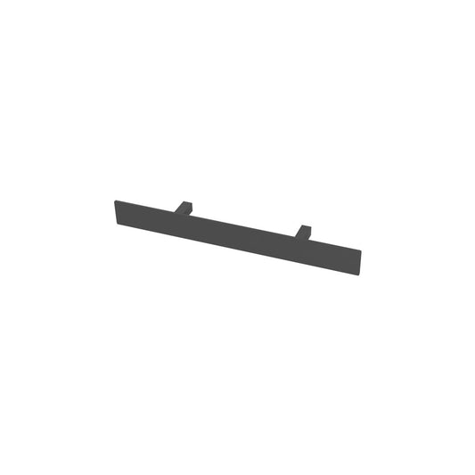 Eastbrook Addington Matt Anthracite Single Flat Towel Hanger 366mm 91.0085