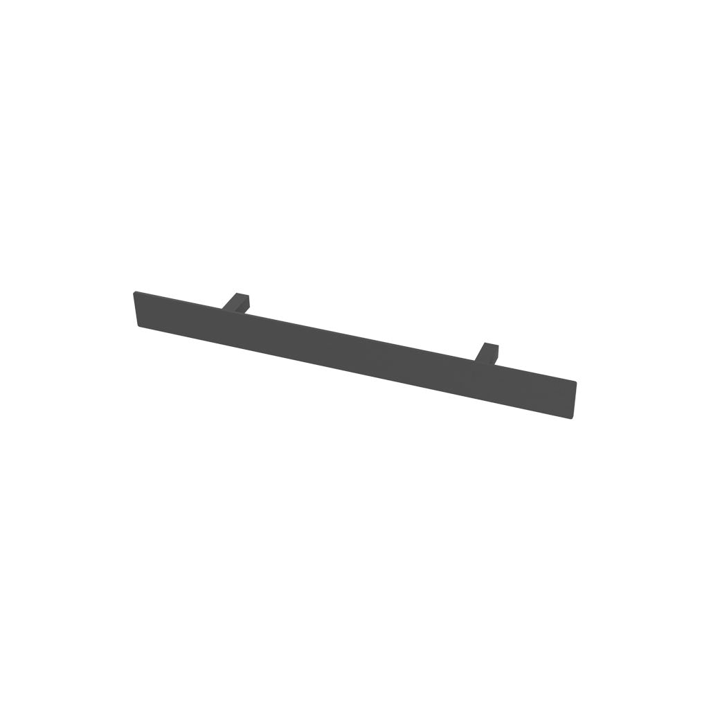 Eastbrook Addington Matt Anthracite Single Flat Towel Hanger 440mm 91.0086