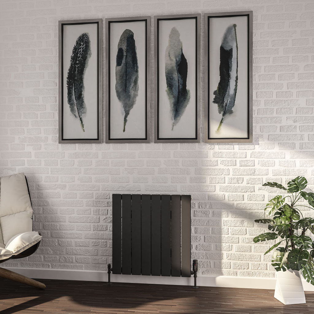 Eastbrook Addington Matt Anthracite Type 10 Vertical or Horizontal Designer Radiator 600mm x 588mm 91.0021
