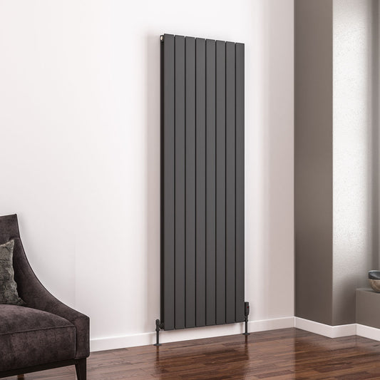 Eastbrook Addington Matt Anthracite Type 20 Vertical or Horizontal Designer Radiator 1800mm x 588mm 91.0042