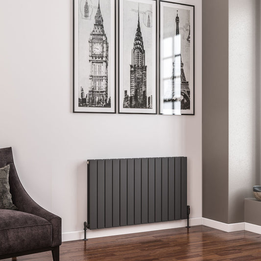 Eastbrook Addington Matt Anthracite Type 20 Vertical or Horizontal Designer Radiator 600mm x 1032mm 91.0160