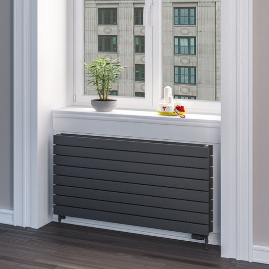 Eastbrook Addington Matt Anthracite Type 22 Designer Radiator 588mm x 1200mm 91.0059