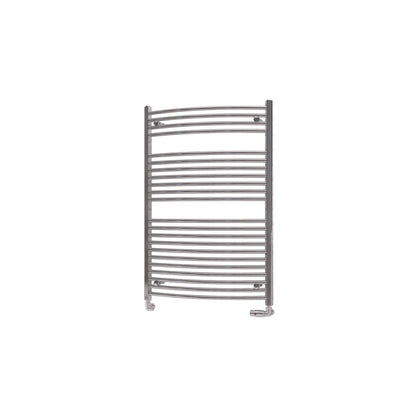 Eastbrook Biava Electric Curved Chrome Towel Rail 1118mm x 750mm Cut Out Image 41.0294-ELE