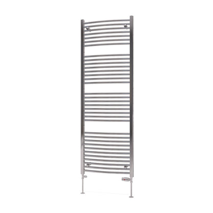 Eastbrook Biava Electric Curved Chrome Towel Rail 1720mm x 600mm Cut Out Image 41.0296-ELE