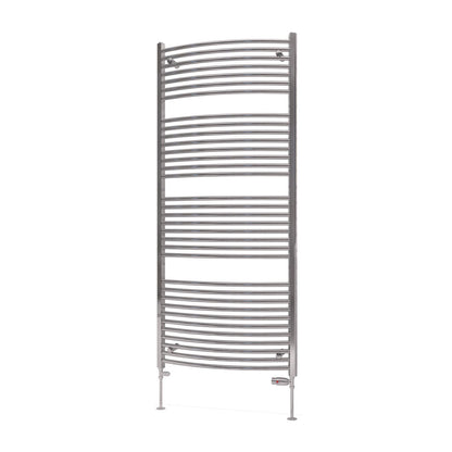 Eastbrook Biava Electric Curved Chrome Towel Rail 1720mm x 750mm Cut Out Image 41.0297-ELE