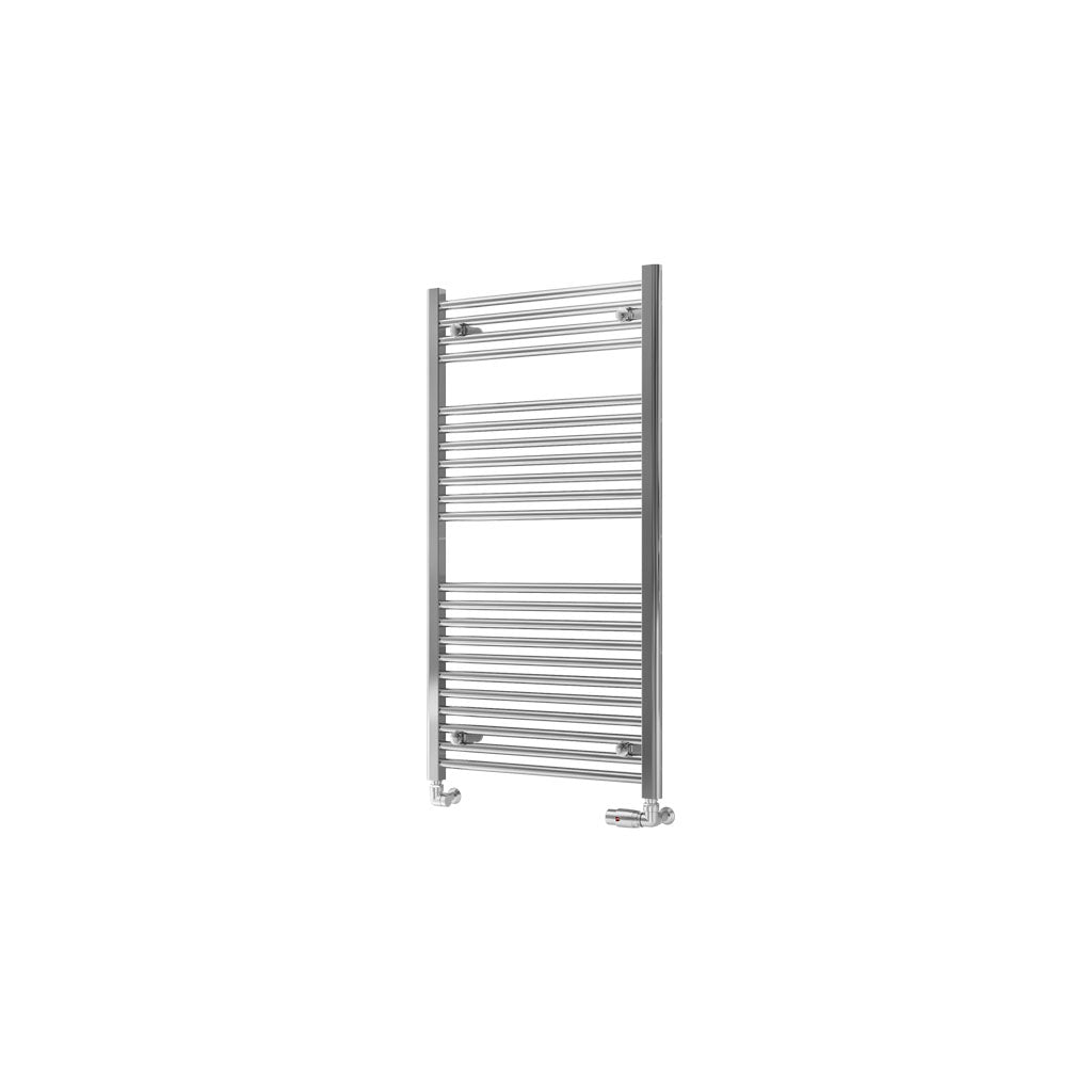 Eastbrook Biava Electric Hidden Vent Straight Chrome Towel Rail 1118mm x 600mm Cut Out Image 61.0079-ELE