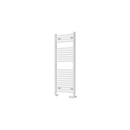Eastbrook Biava Electric Hidden Vent Straight Gloss White Towel Rail 1118mm x 450mm Cut Out Image 61.0088-ELE