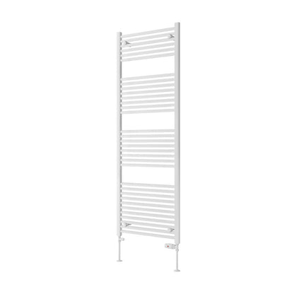 Eastbrook Biava Electric Hidden Vent Straight Gloss White Towel Rail 1720mm x 600mm Cut Out Image 61.0092-ELE