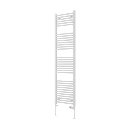 Eastbrook Biava Electric Hidden Vent Straight Matt White Towel Rail 1720mm x 450mm Cut Out Image 61.0121-ELE
