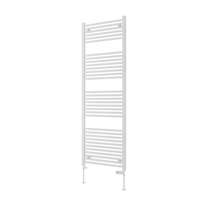 Eastbrook Biava Electric Hidden Vent Straight Matt White Towel Rail 1720mm x 600mm Cut Out Image 61.0122-ELE
