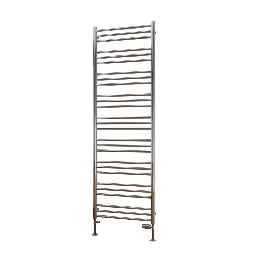 Eastbrook Biava Electric Round Straight Chrome Towel Rail 1800mm x 600mm Cut Out Image 41.0153-ELE