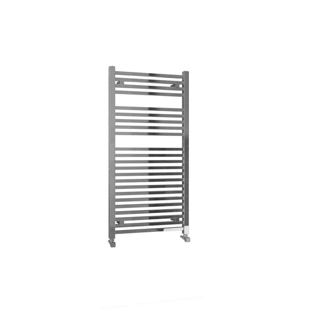 Eastbrook Biava Electric Square Chrome Towel Rail 1200mm x 600mm Cut Out Image 41.0116-ELE