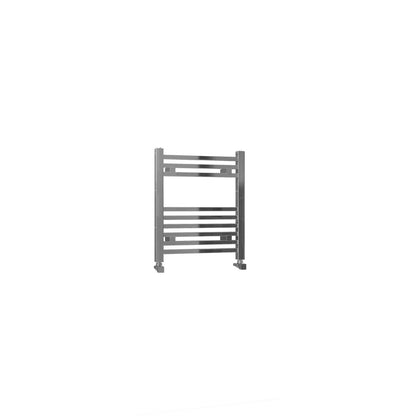 Eastbrook Biava Electric Square Chrome Towel Rail 600mm x 500mm Cut Out Image 41.0112-ELE
