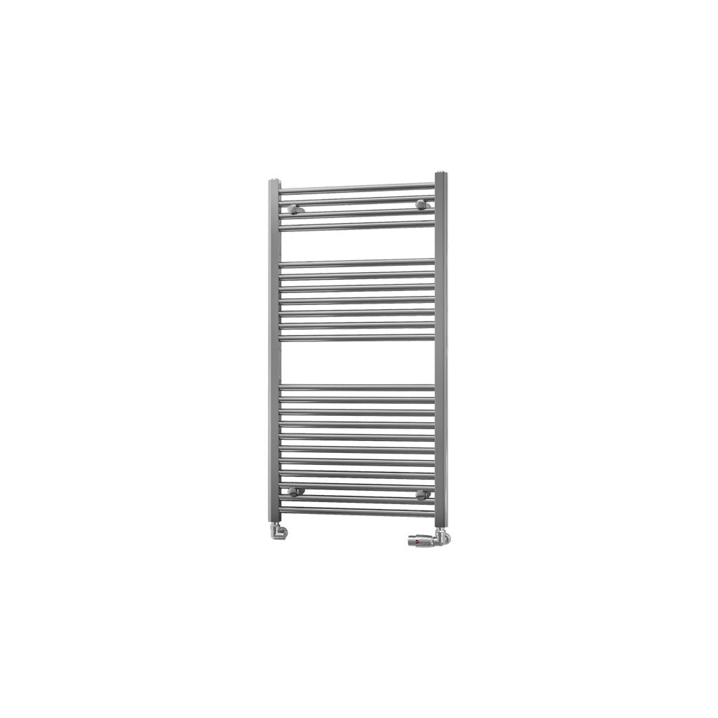 Eastbrook Biava Electric Straight Chrome Towel Rail 1118mm x 600mm Cut Out Image 41.0273-ELE