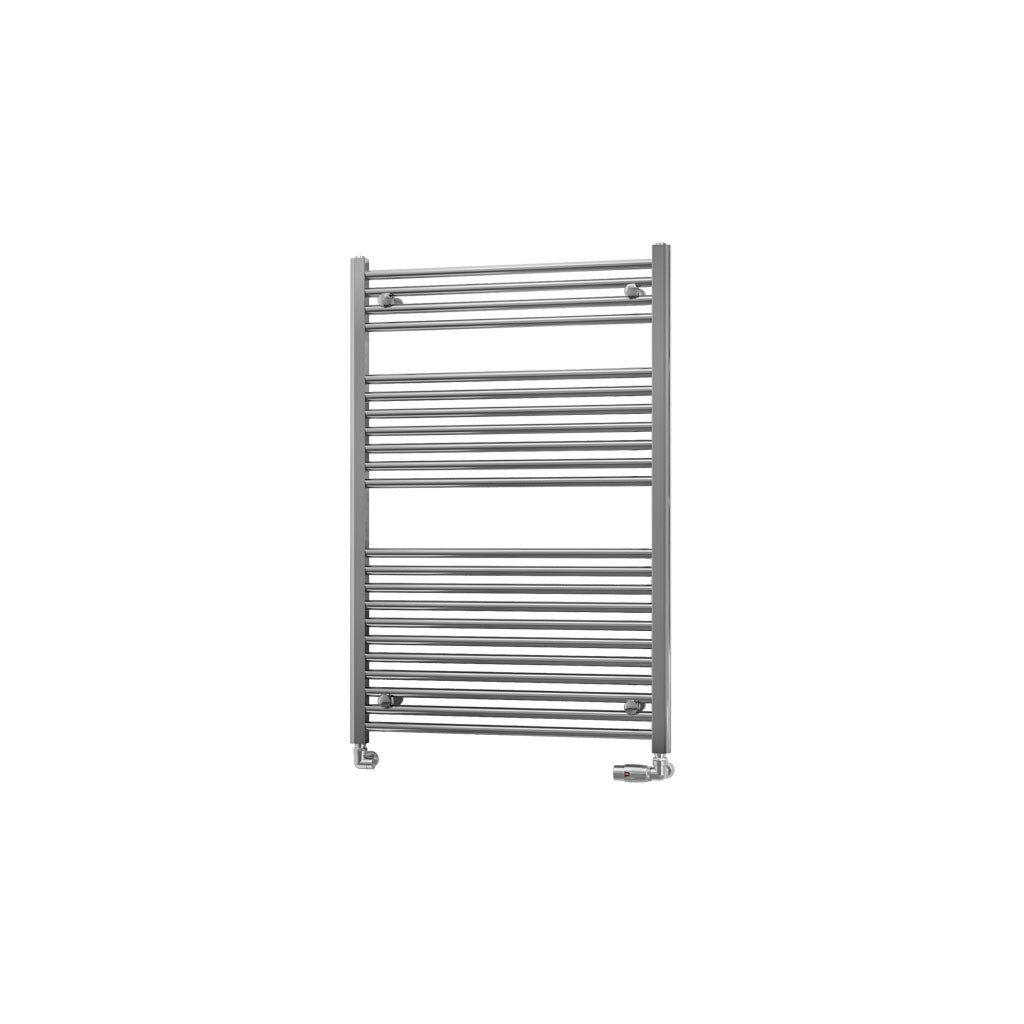 Eastbrook Biava Electric Straight Chrome Towel Rail 1118mm x 750mm Cut Out Image 41.0274-ELE
