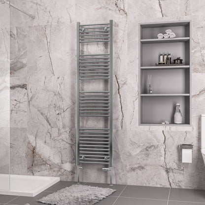 Eastbrook Biava Electric Straight Chrome Towel Rail 1720mm x 450mm 41.0275-ELE
