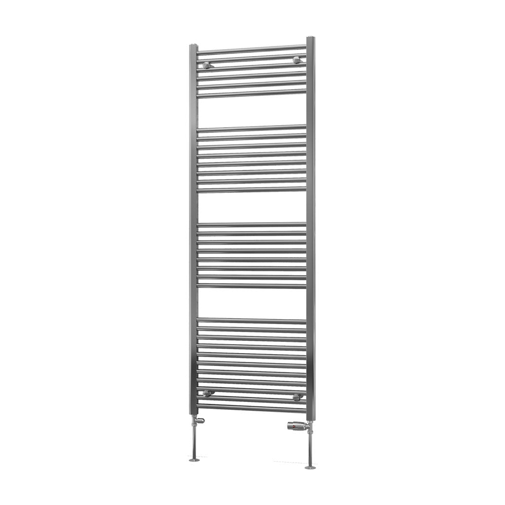 Eastbrook Biava Electric Straight Chrome Towel Rail 1720mm x 600mm Cut Out Image 41.0276-ELE