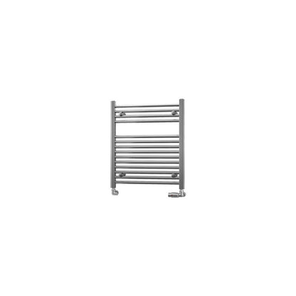 Eastbrook Biava Electric Straight Chrome Towel Rail 688mm x 600mm Cut Out Image 41.0270-ELE